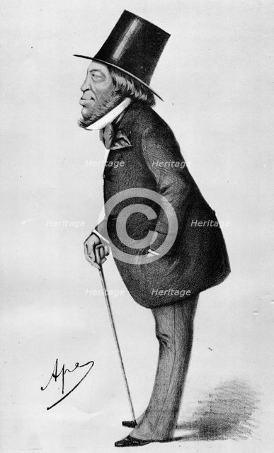 Baron Mayer Amschel de Rothschild (1773-1855), German banker. Creator: Unknown.