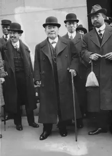Baron Shibusawa, between c1910 and c1915. Creator: Bain News Service