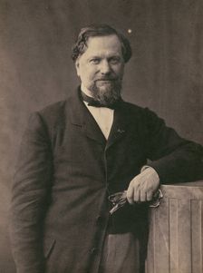 Baron Sina, financier Hungrois, 1861-1869. Creator: Nadar
