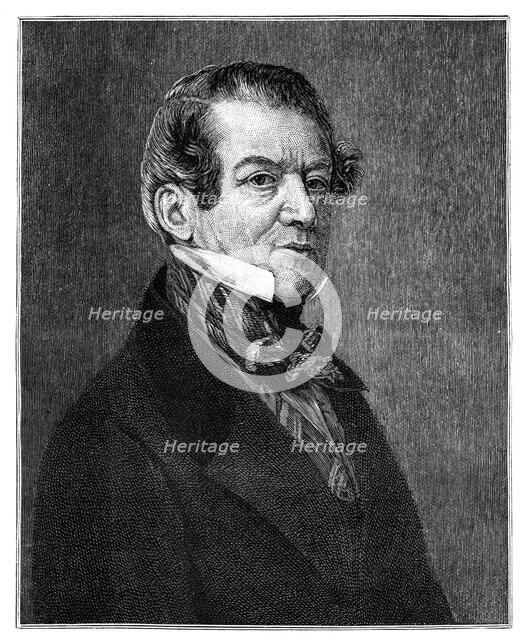 Baron Stockmar, (1787-1863), 19th century. Artist: Unknown