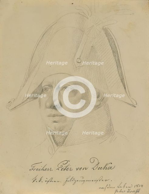 Baron Peter von Duka, 1814. Creator: Johann Peter Krafft.