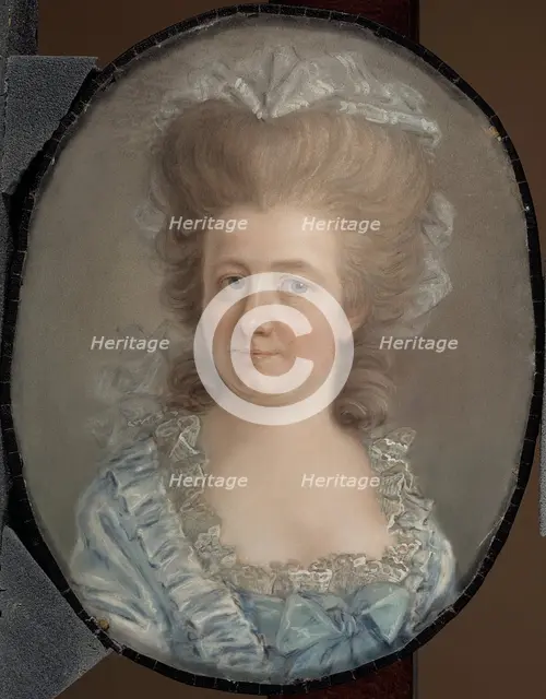 Baroness Maria Sofia Juliana von Blixen, 1768-1786. Creator: Gustaf Lundberg.