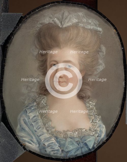 Baroness Maria Sofia Juliana von Blixen, 1768-1786. Creator: Gustaf Lundberg.