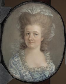 Baroness Maria Sofia Juliana von Blixen, 1768-1786. Creator: Gustaf Lundberg