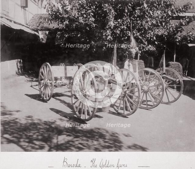 Baroda, The Golden Guns, Late 1860s. Creator: Samuel Bourne.