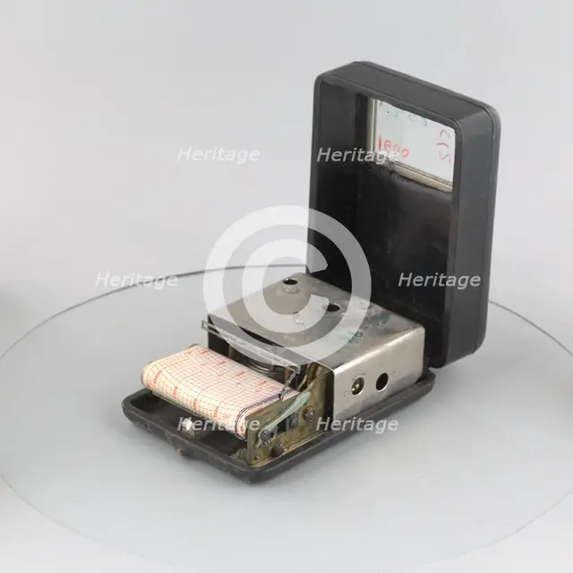 Barograph, ca. 1918. Creator: Douglass Products Corp.