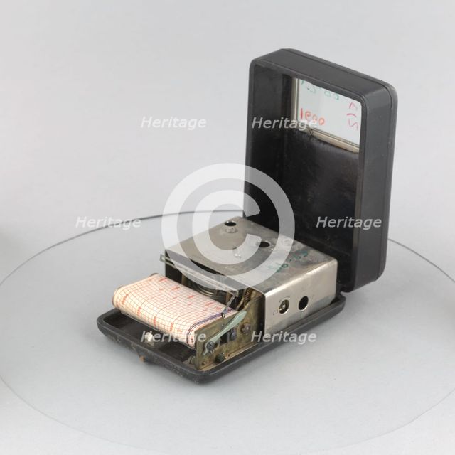 Barograph, ca. 1918. Creator: Douglass Products Corp.