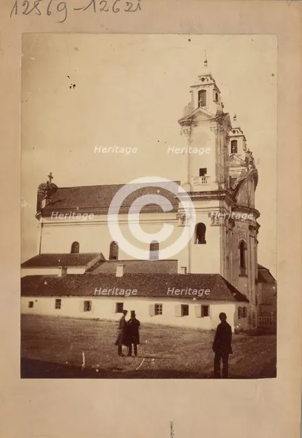 Baroque church transformed into an Orthodox church, unknown location, between 1880-1890. Creator: Unknown.