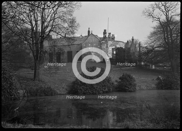 Barlow Hall, Barlow Hall Road, Chorlton Cum Hardy, Manchester, 1942. Creator: George Bernard Wood.