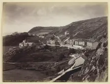 Barmouth, from above Bellevue, 1860/94. Creator: Francis Bedford