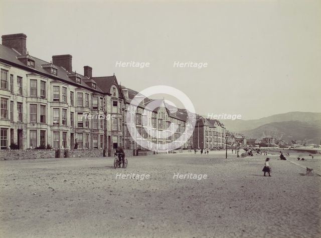 Barmouth. Marine Terrace and Esplanade, 1870s. Creator: Francis Bedford.