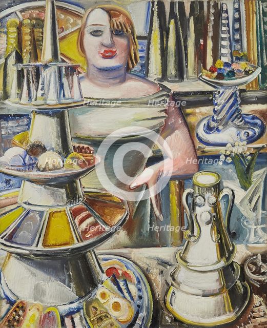 Barmaid, 1932. Creator: Kleinschmidt, Paul (1883-1949).