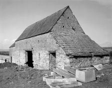Barn at Court Farm, Rockhampton, South Gloucestershire, 1991