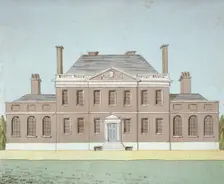 Barn Elms, Barnes, Richmond upon Thames, London, c1820. Artist: J Edwin Oldfield