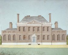 Barn Elms, Barnes, Richmond upon Thames, London, c1820. Artist: J Edwin Oldfield