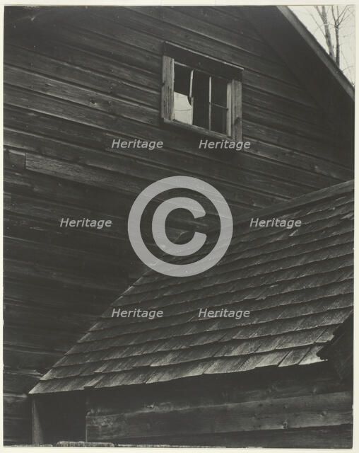 Barn-Lake George, 1922. Creator: Alfred Stieglitz.