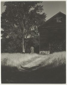Barn, Lake George, 1936. Creator: Alfred Stieglitz