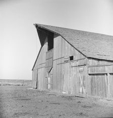 Barn of FSA tenant purchase client, near Manteca, California, 1938. Creator: Dorothea Lange