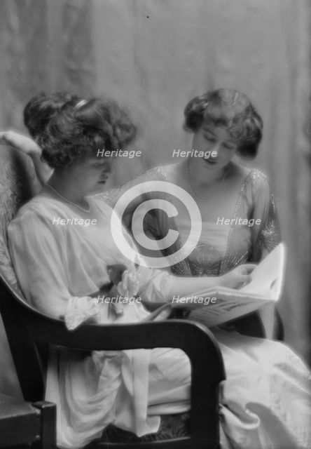 Barnard and Ingalls group, portrait photograph, 1912 May 15. Creator: Arnold Genthe.