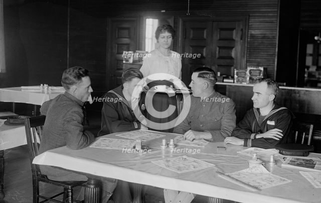 Barnard Canteen, 1918 or 1919. Creator: Bain News Service.