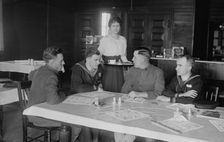 Barnard Canteen, 1918 or 1919. Creator: Bain News Service