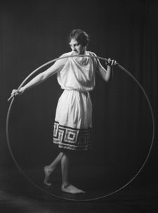 Barnard College group with Miss Larsen, ca. 1924. Creator: Arnold Genthe