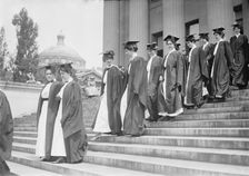 Barnard Girls, 1914. Creator: Bain News Service