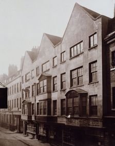 Barnard's Inn, the Fetter Lane Front, 1878-1879. Creator: Henry Dixon & Son