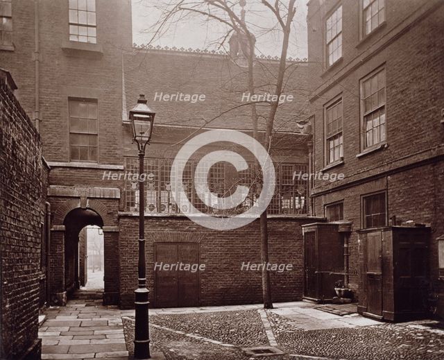 Barnard's Inn, the Hall, 1878-1879. Creator: Henry Dixon & Son.