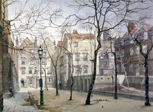 Barnard's Inn, London, 1888. Artist: John Crowther