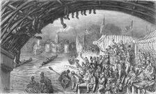 Barnes Bridge 1872. Creator: Gustave Doré