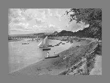 Barnstaple from South Walk, c1900. Artist: Vickery Bros