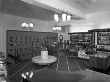 Barnsley Co-op central jewellery department, South Yorkshire, 1956. Creator: Michael Walters