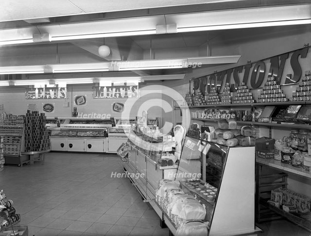 Barnsley Co-op, Bolton upon Dearne branch, South Yorkshire, 1956. Creator: Michael Walters.