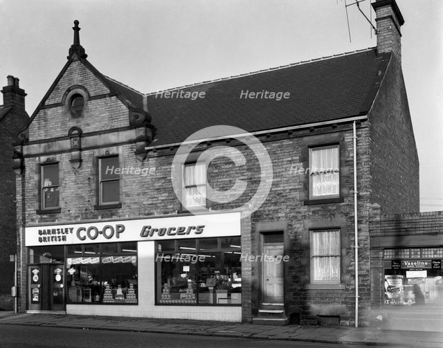 Barnsley Co-op, Stairfoot branch exterior, South Yorkshire, 1961. Creator: Michael Walters.