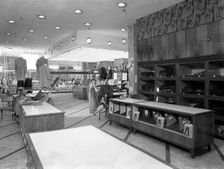 Barnsley Co-operative society, men's tailoring department, South Yorkshire, 1960. Creator: Michael Walters