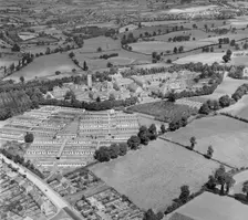 Barnsley Hall Hospital for Nervous and Mental Diseases, Bromsgrove, Worcestershire, 1952. Artist: Aeropictorial Ltd