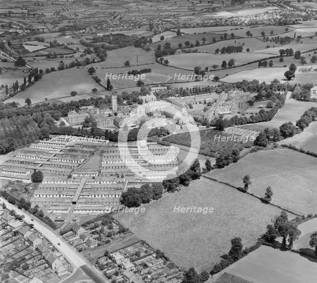 Barnsley Hall Hospital for Nervous and Mental Diseases, Bromsgrove, Worcestershire, 1952. Artist: Aeropictorial Ltd.