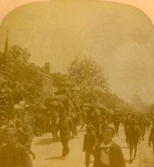 Barnum's Parade, Penn. Ave. Washington D.C. late 19th-early 20th century. Creator: Unknown