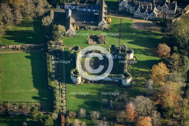 Barnwell Castle, a thirteenth century fortified residence, North Northamptonshire, 2024. Creator: Damian Grady.