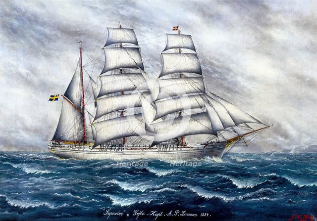 Barque Superior, 1936. Creator: J.G. Berg.