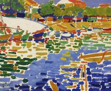 Barques amarrées à l'Estaque, c1905-1906. Creator: Derain, Andrè (1880-1954)