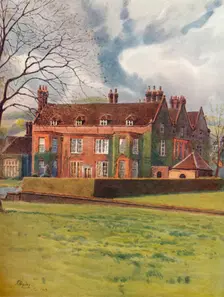 Barrow Green court, Oxted 1913, (1914). Creator: James S Ogilvy
