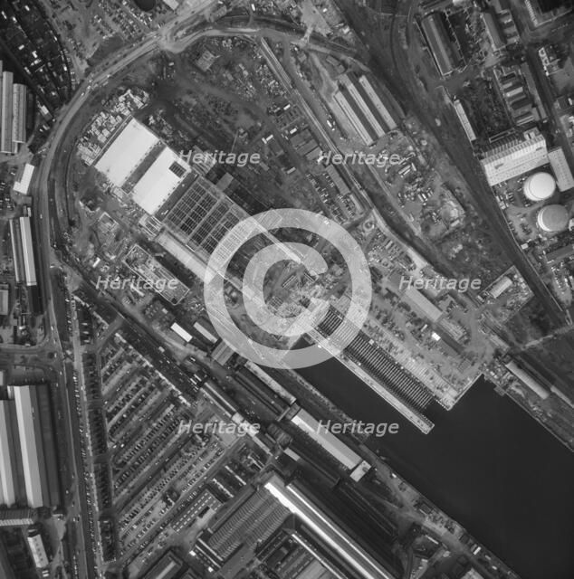 Barrow-in-Furness, Cumbria, 1985. Artist: Aerofilms.