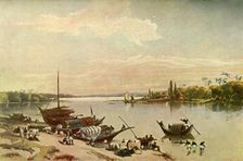 Barrackpur - On the Ganges Near Calcutta 1840s, (1901). Creator: Charles Stewart Hardinge