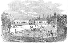 Barracks of Cassim Pacha, in Constantinople, 1854. Creator: Unknown