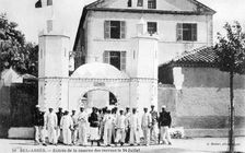 Barracks of the recruits, French Foreign Legion, Sidi Bel Abbes, Algeria, 14 July 1906. Artist: J Geiser