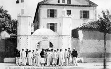 Barracks of the recruits, French Foreign Legion, Sidi Bel Abbes, Algeria, 14 July 1906. Artist: J Geiser