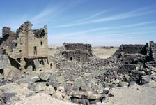 Barracks, Umm el-Jimal, Jordan. Creator: Vivienne Sharp