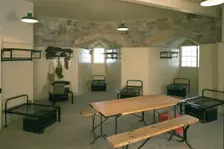Barrack room in the keep at Calshot Castle, Hampshire, 1995. Artist: J Bailey
